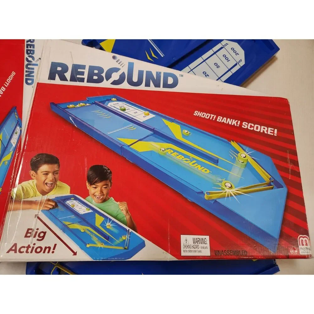 Rebound Game Replacement Boards – Blue Track Pieces – Parts Only